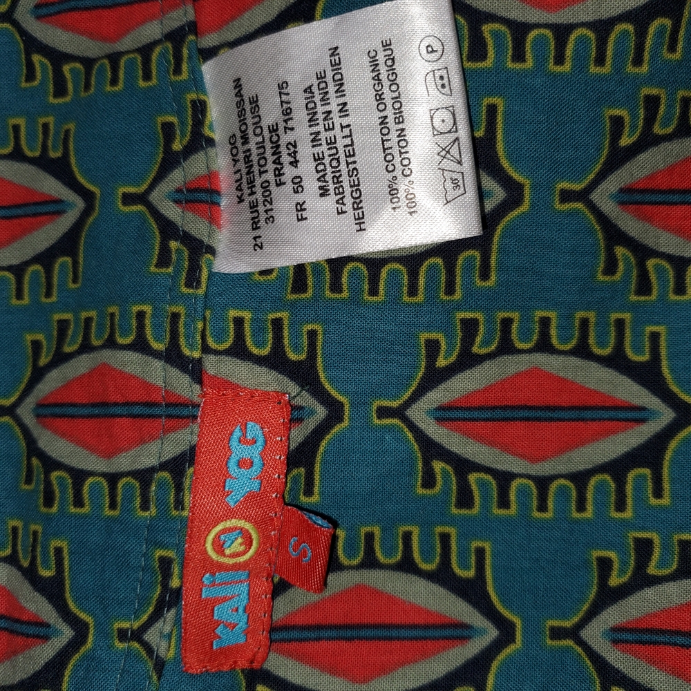 Kali Yog Patterned Reversible Skirt